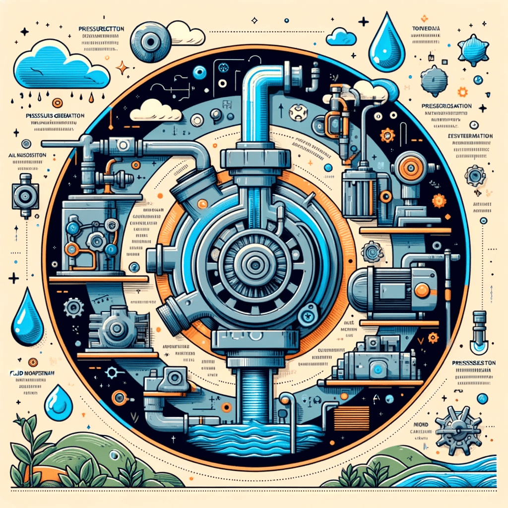 como funciona una bomba de agua